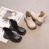 Children's Leather Boots, Baby Martin Leather Shoes