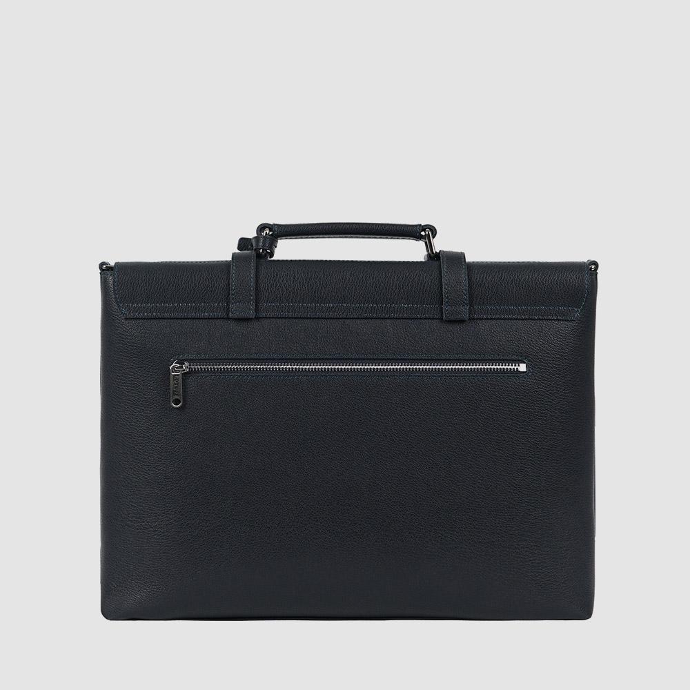 Lotuff Leather Briefcase Lo-0916-Nv