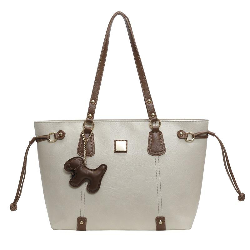 

Popular Large-capacity Bag Women s Fashion New Shoulder Bag Personalized Commuter Tote Bag no pendant