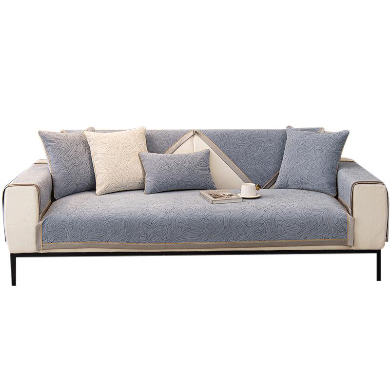 Sofa Cushion Chenille Four Seasons Universal Sofa Towel Full Covered Cover Cloth Advanced Non-Slip Sofa Slipcover All-Inclusive