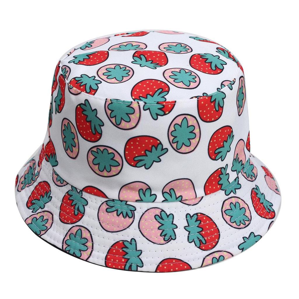2026 Lemon Pattern Reversible Bucket Hat for Men & Women – Summer Sun Protection