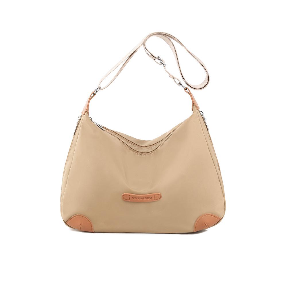 

Trendy Women s Oxford Cloth Crossbody Shoulder Tote Bag хаки