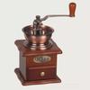 Compact Manual Wooden Coffee Grinder - Small Hand-Crank Mill for Coffee Beans