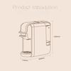 Full-Automatic Household Capsule Coffee Machine Italian Universal Encapsulating Machine4Combination1