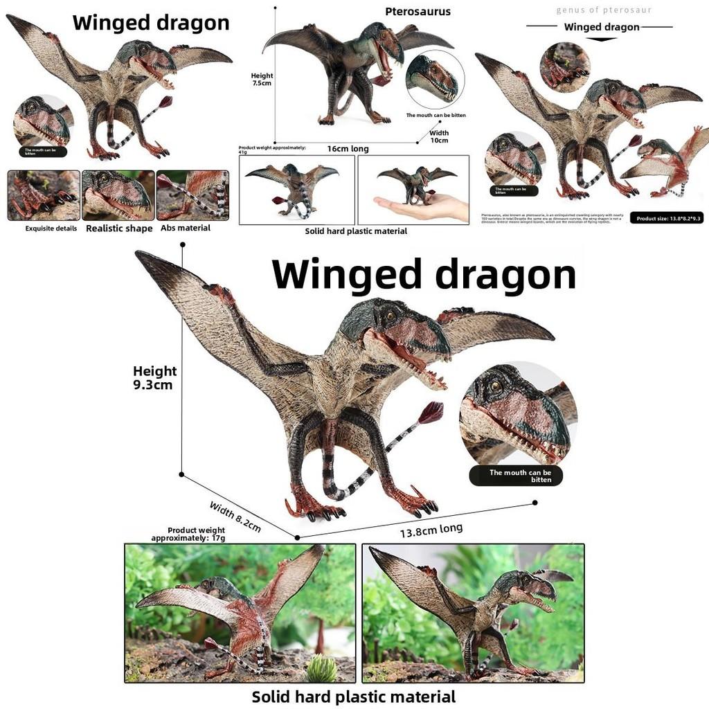 Junior Dinosaur Model With Movable Mouth For Kids Educational Play