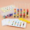 Test Tube Color Matching Games Educational Toy Clip Beads Color Matching Games  Children Gifts