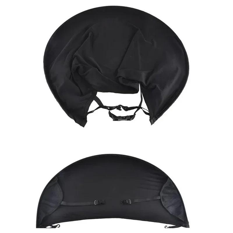 Stroller Sun Shade Black Universal Awning Sun Visor Canopy Cover Baby Windproof Umbrella Sunscreen Cover Stroller Accessories
