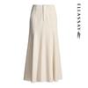 ELLASSAY Women's High-Waist A-Line Mid-Length Skirt
