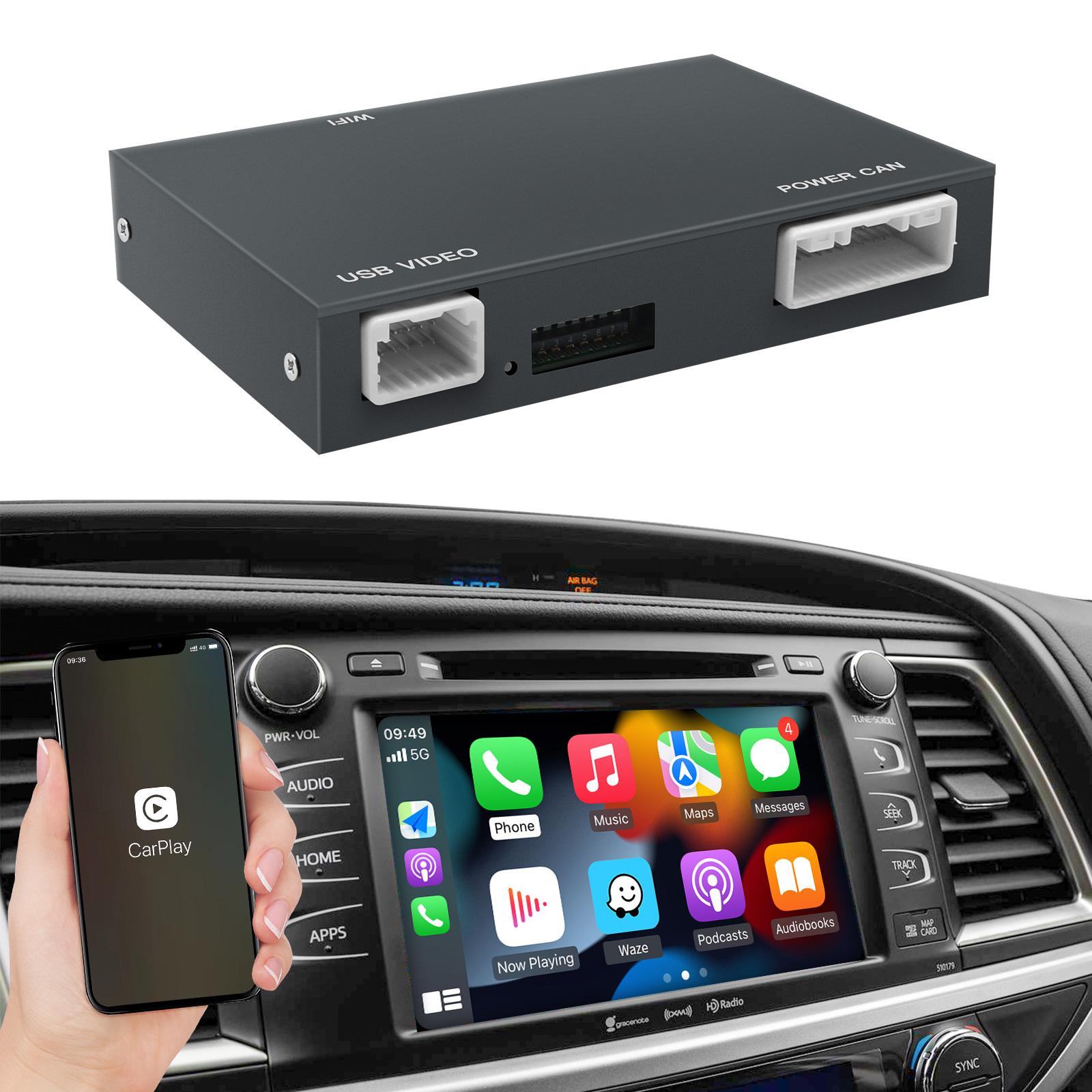 Bezvadu CarPlay Android Auto interfeiss priekš
