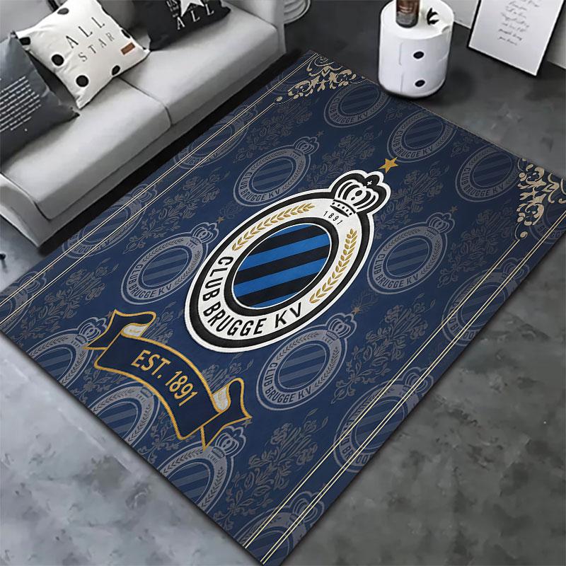 Club Brugge KV Carpet Rug for Living Room Bedroom Home Sofa Decoration,Kids play Non-slip Floor Mat