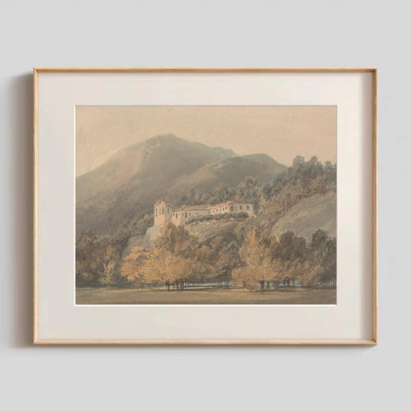 French Style Living Room Landscape Art Print