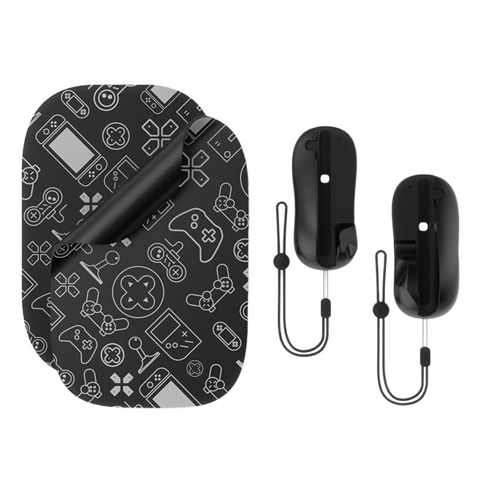 2PC Gaming Controller Mouse Mini Portable Ergonomic Mice Left+Right Controller Bracket Handle Case for Nintendo Switch 2 Joy-Con