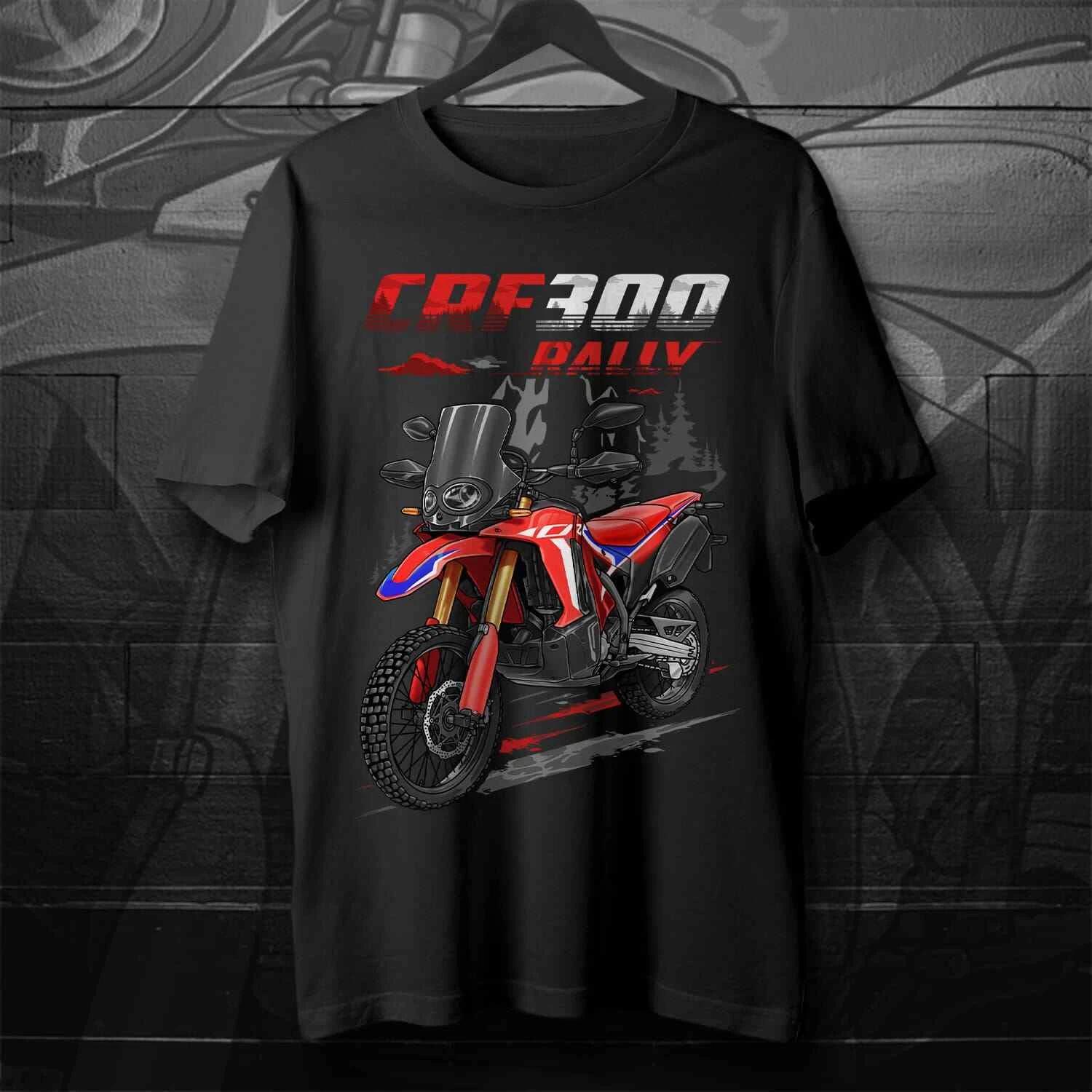 Men s and Women s T-shirts Honda CRF300 2021-2024 - Motorcycle XXXL