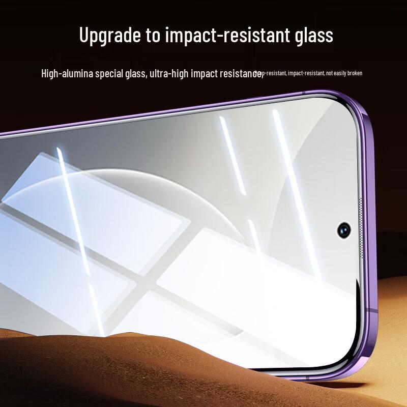 Baoxou Dust-Free Tempered Glass Screen Protector (2-Pack)
