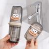 Cartoon Travel Soap Box Toothbrush Cup Portable Toothbrush Toothpaste Soap Storage Box Drain Box for Home Travel Camping Shower