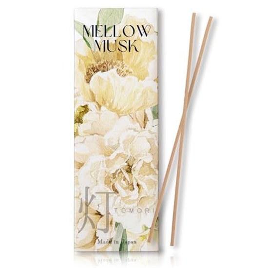 Elegant Fragrance That Melts Together Sweetly. Incense Melomusk Approximately 60 Sticks Made Japan Aroma Naturally Derived Awaji Island White Musk Cm
