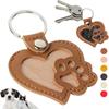 Multiple Colors Pet Hair Memorial Keychain Mini Pet Hair Storage Bag  Memorial Gift