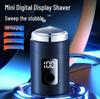 Sanqiao Mini Men's Electric Shaver with Battery Display