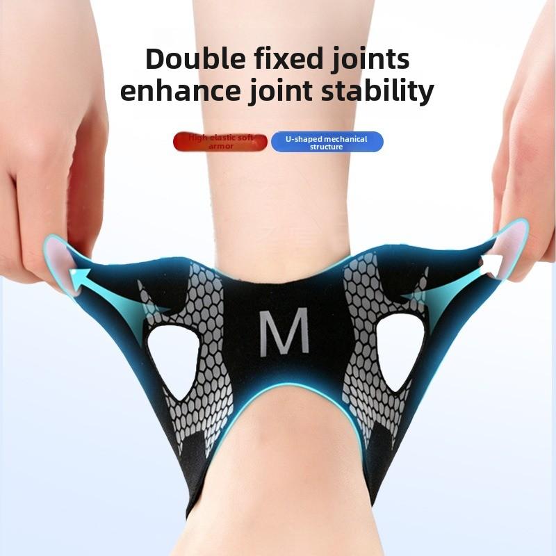 Ankle support sports gear to prevent sprained ankles, joint fixation protection belt, lightweight and breathable, suitable for running and basketball.