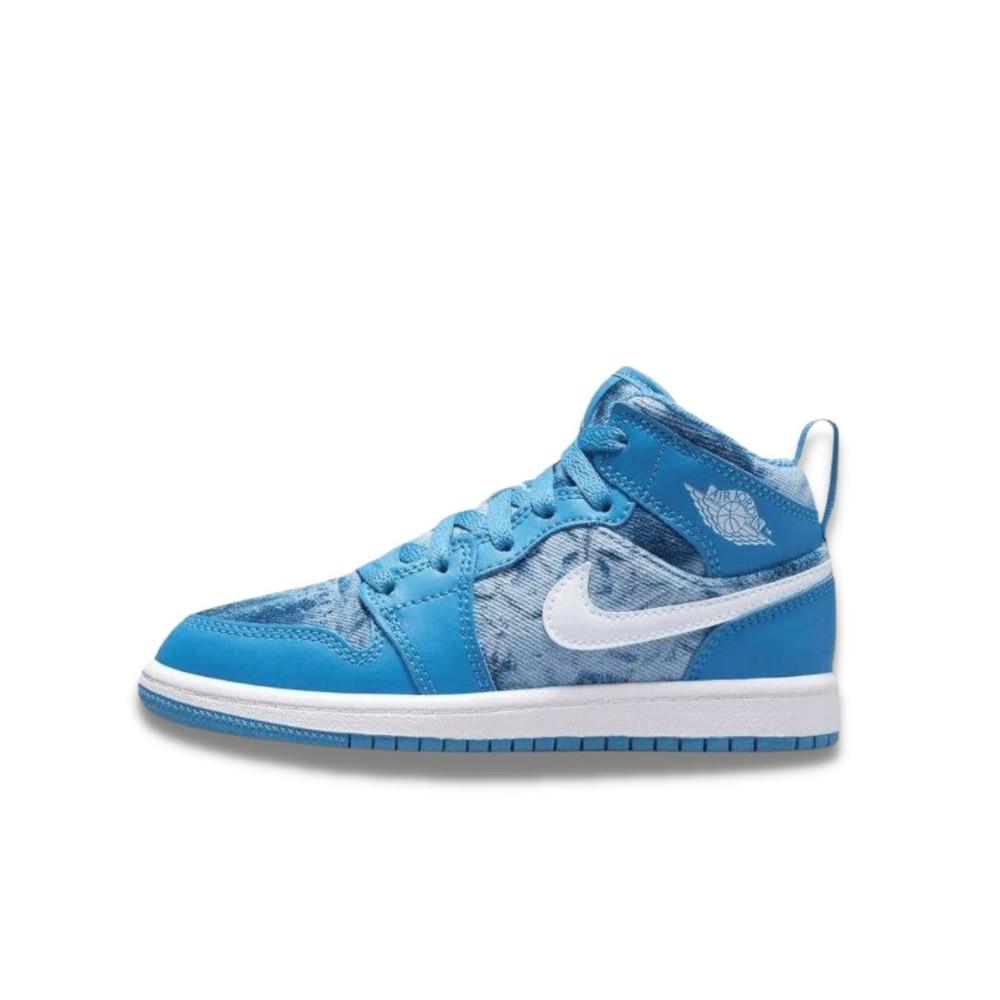 Air Jordan 1 Mid Washed Denim