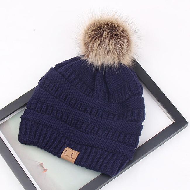 Stylish Unisex Hand Crocheted Acrylic Knit Hat For Warmth In Various Colors