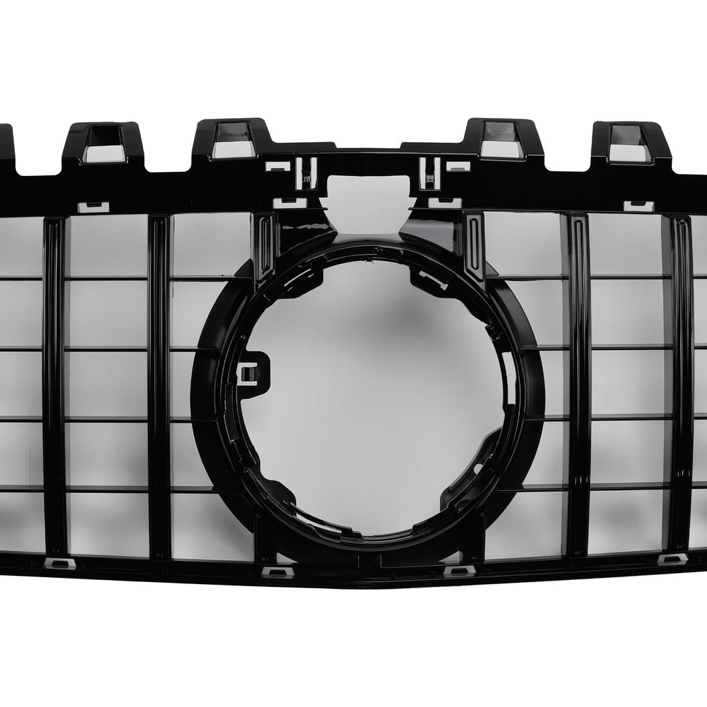 GT-Style Front Bumper Grille Fit Mercedes Benz A-Class W177 2019-2023 Black