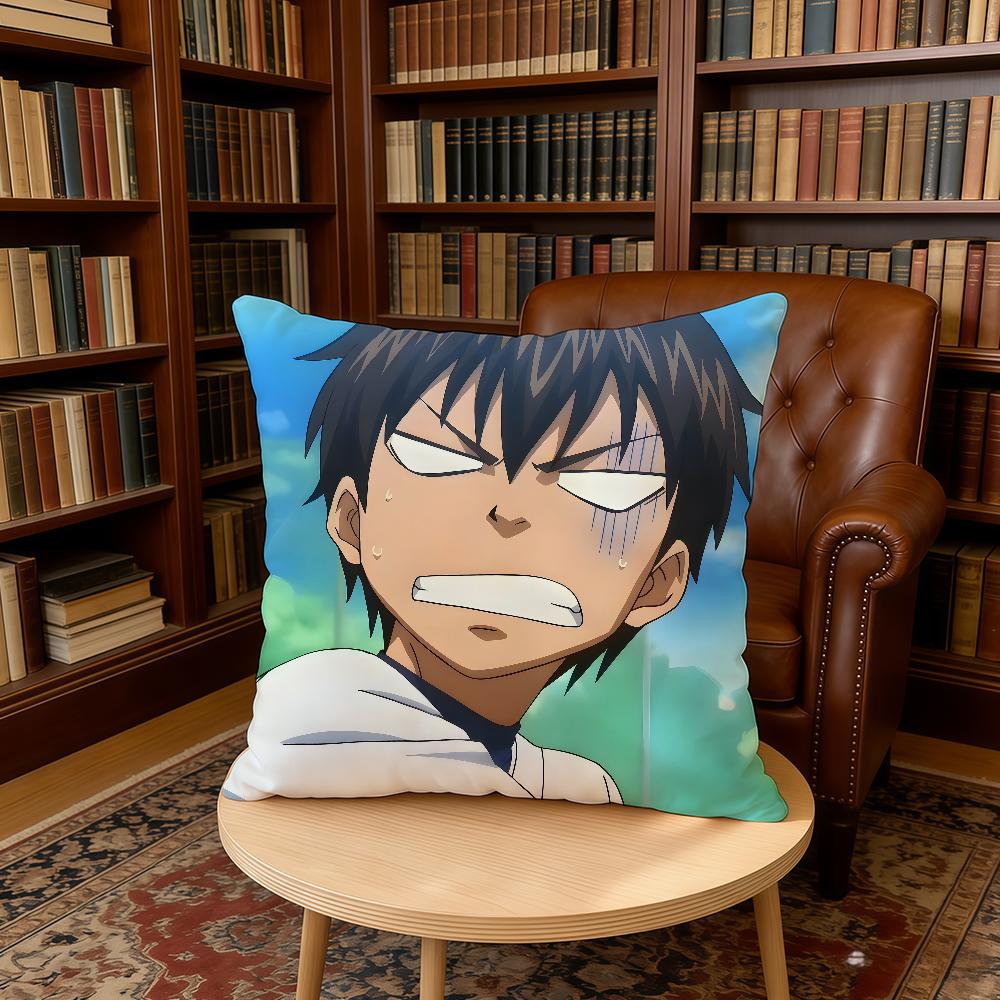 A-Ace of Diamond Anime Cushion Cover Home Office Birthday Anniversary Gifts Soft Skin Friendly Cushion Cover