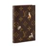 Louis Vuitton Ss26 Animal Combination Print Monogram Forest Coated Canvas Passport Holder Men Passport Holder Brown M27023