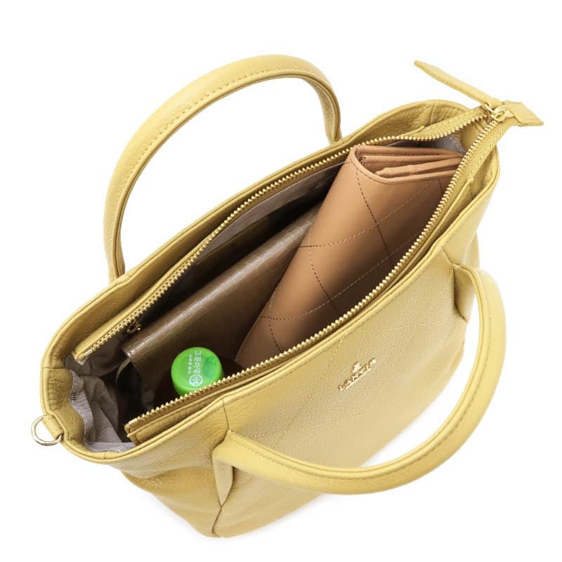 2-Way Handbag Croiset Bag 60-6121 Mustard