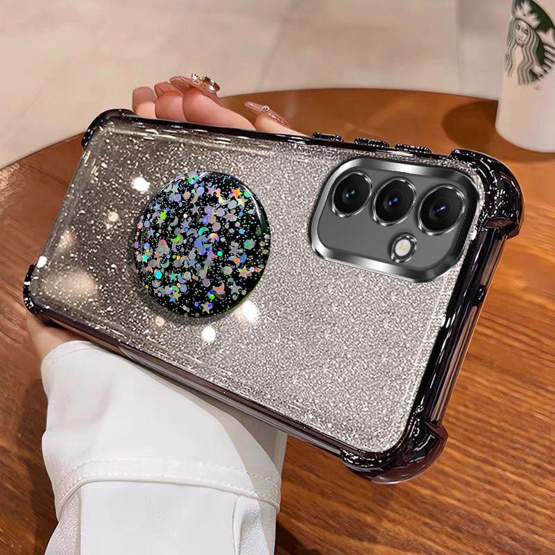 Shockproof Bing Ring Holder Case For Samsung A25 A15 A35 A55 A26 A36 A56 A05 A05S A06 A16 A04 A04S A14 A34 A54 A17 Cover Capa