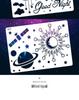 Cross-Border Romantic Starry Sky Painting Template: DIY Wall Art Tracing Board