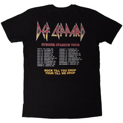 Def Leppard Summer Stadium Tour T Shirt Unisex T-Shirt