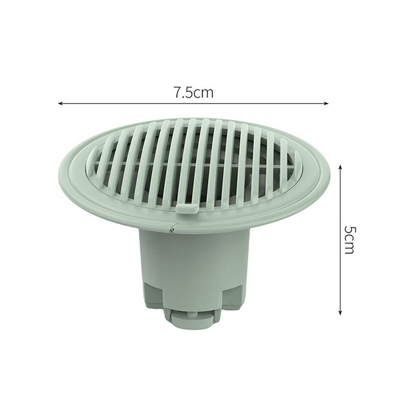 Bathroom Shower Drain Stopper Anti-Odor Strainer Floor Drain Hair Catcher Water Filter Insect-Proof Deodorant Plug