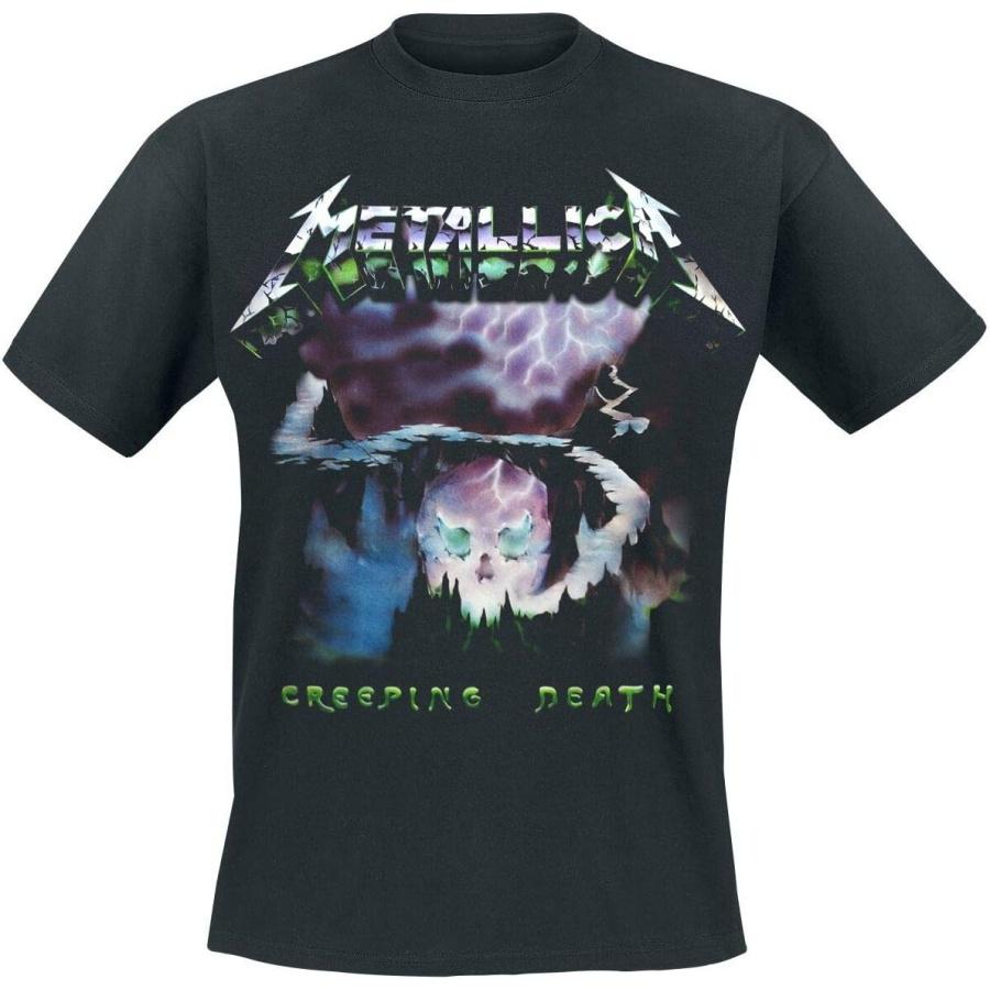 Metallica Men s Creeping Death Slim Fit T-Shirt Large Black XXXXXL разноцветный