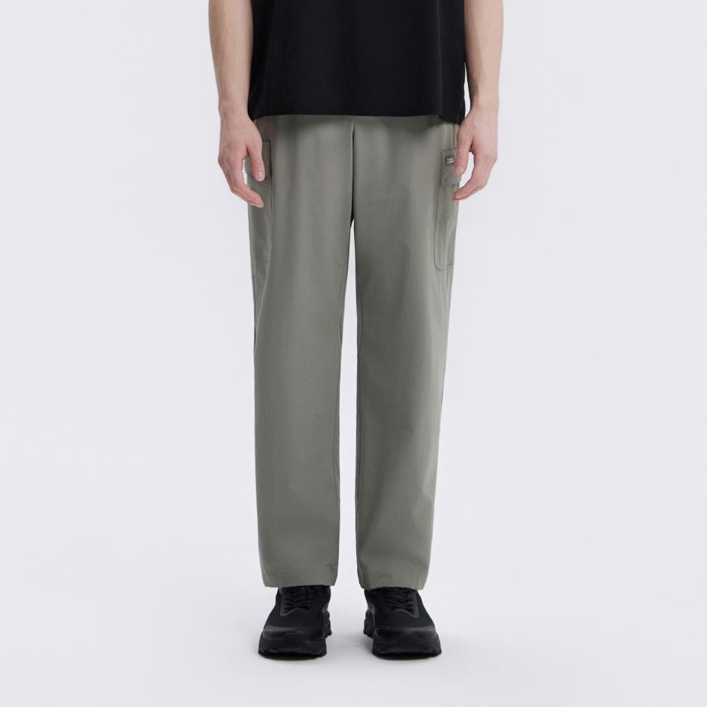 National Geographic N262Mpt030 Crow Semi-Overfit Straight Cargo Pants G/Khaki