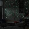 202 Pcs/Set 3D Bubble Stars Dots Luminous Wall Stickers Kids Room Home Decoration Decals Glow In The Dark Bedroom DIY Wallpaper