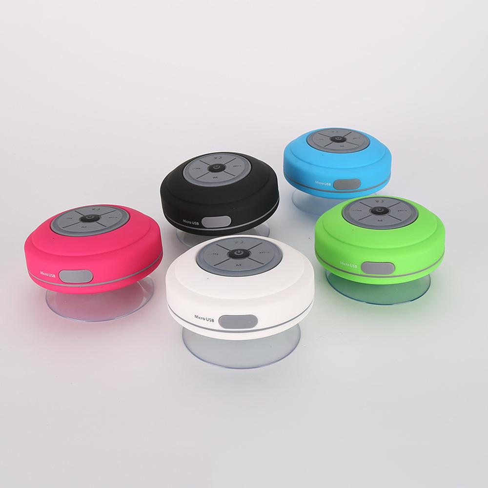 Q9 Wireless Waterproof Bluetooth Speaker with Suction Cup for Car & Bathroom - Colorful, Compact, and Perfect as a Gift