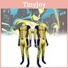 Wolverine Superheld Cosplay Bodysuit Voor Kinderen Met Spandex Stof Halloween Kostuum