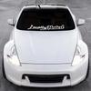 Locally Hated Car Front and Rear Windshield Sticker Auto Window PVC Waterproof Decoration Vinyl Decals Universal Accessories