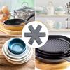 12Pcs Pot Pan Protectors Non-stick Divider Pads Prevent Scratching Separate Protect Surfaces for Cookware Kitchen Accessories