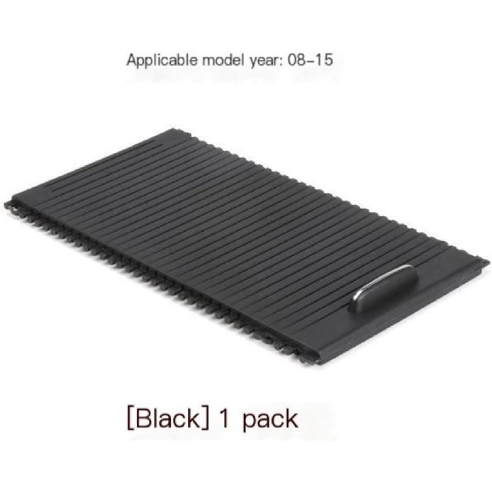 Passend für Benz GLK Mittelkonsolen-Getränkehalter-Abdeckung X204 Armlehnenbox Rollladen Schiebeschwarz 2046805808