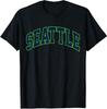T-shirt Unisexe Vintage Esprit Scolaire de Seattle Go Seattle Love Go