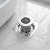 304 Stainless Steel Floor Drain Filter Strainer for Bathroom Kitchen Toilet Drainage System with Hexagonal Mesh Design and Removable Structure