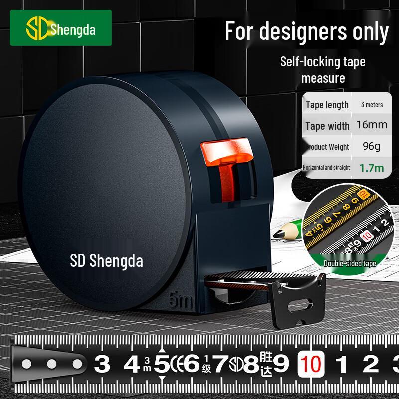 Стальная рулетка Shengda 3 м