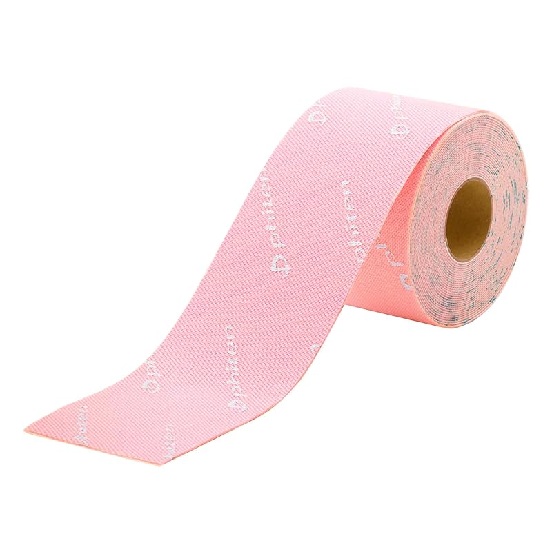 Phiten Metax Tape, Pink, Roll Type, Elastic, 5.0cm x 4.5m, Metallic Tape with Metax, Joint and Muscle Care, Water-Repellent, Breathable, Suitable for