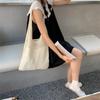 Yogodlns Wool Knitted Shopping Tote Bag for Women Vintage Cotton Girls Shoulder Bag Large Capacity Female Handbag Crochet Bag