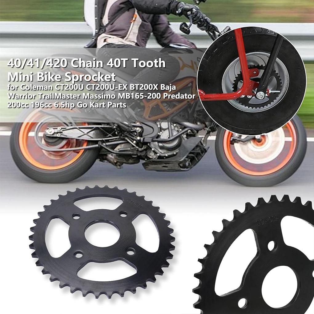 40 Tooth Sprocket 35 Chain Mini Bike Rear Sprocket For CC100X CK100 Baja DB30 TaoTao GK80 Monster