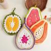 Quick-Dry Hand Towel Fruit Design Bathroom Towel New Kitchen Towel
