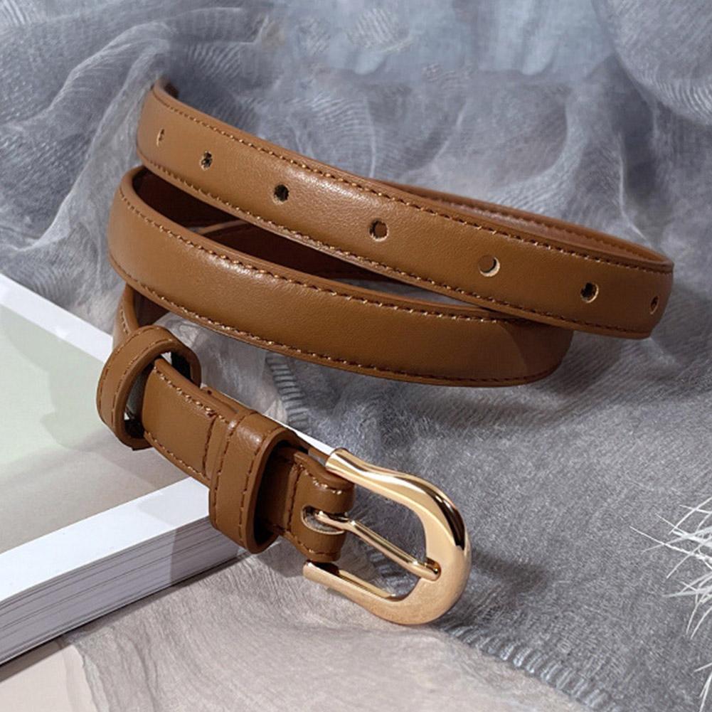 Luxury Fashion Belts For Women Black Brown Belt Women's Trousers Belt For Jeans Lady Waist Belt Strap For Dresses Christmas Gift