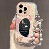 Beautiful Flower Butterfly Suitable for OPPORENO8PRO Mirror Mobile Phone Case VIVOX9080PRO Redmi Anti-drop Case